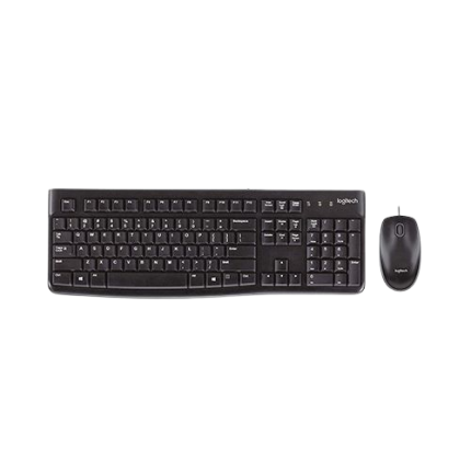 Logitech MK120 Wired Keyboard & Mouse Combo