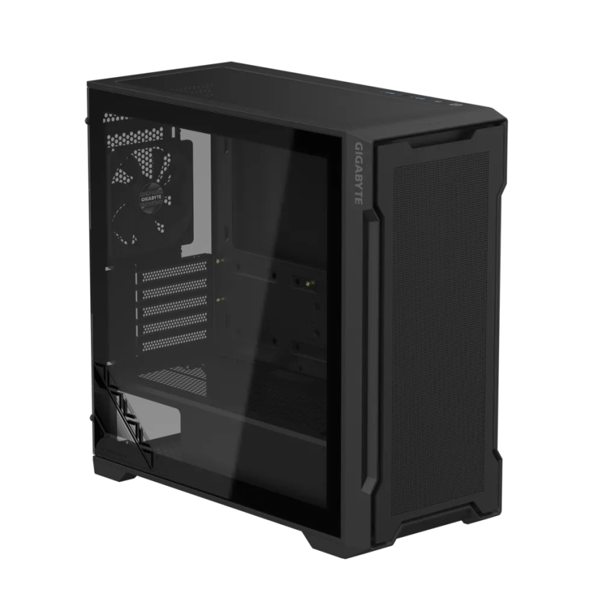 GIGABYTE C102 GLASS Mid Tower Gaming Case – Black